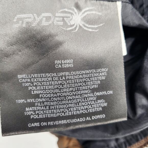 Vintage Spyder Spylon XT 10,000mm Thinsulate Insulation 2 in 1 Ski Jacket Mens M - Picture 12 of 13